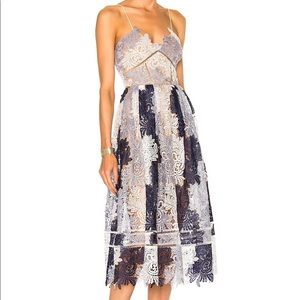 Self portrait Camellias dress uk6 us2